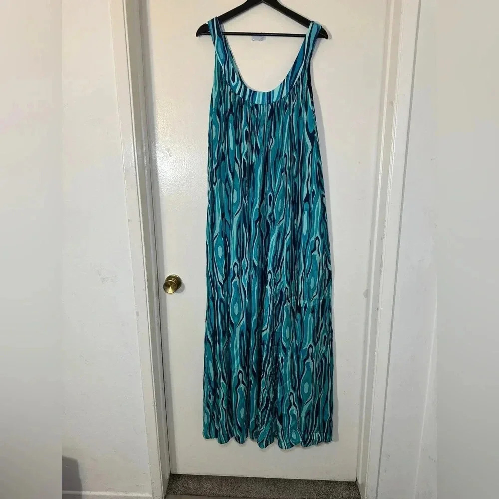 Trina Turk Fern Maxi Dress -L - Picture 7 of 12